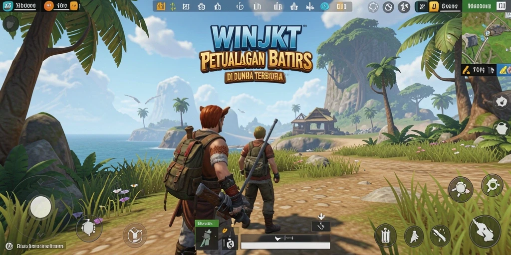 Tampilan menarik gameplay Open World di WINJKT dengan aksi petualangan.